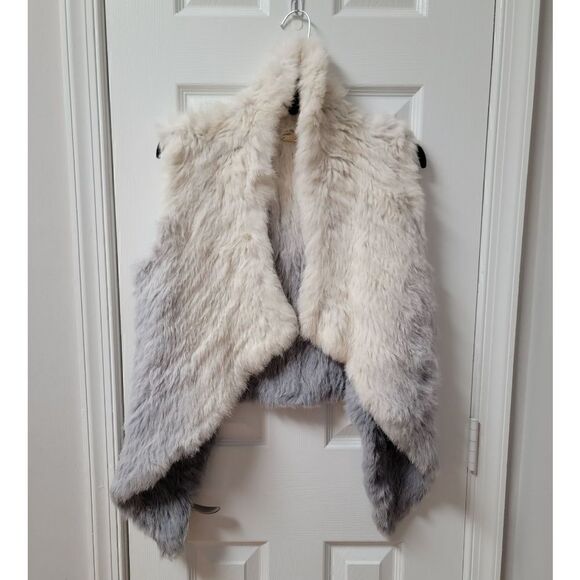 La Fiorentina Open Vest "Rabbit Fur" M - Picture 1 of 10